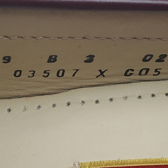 Cole Haan Pinch Tassel Loafers Size 9 B Burgundy - Picture 9 of 12